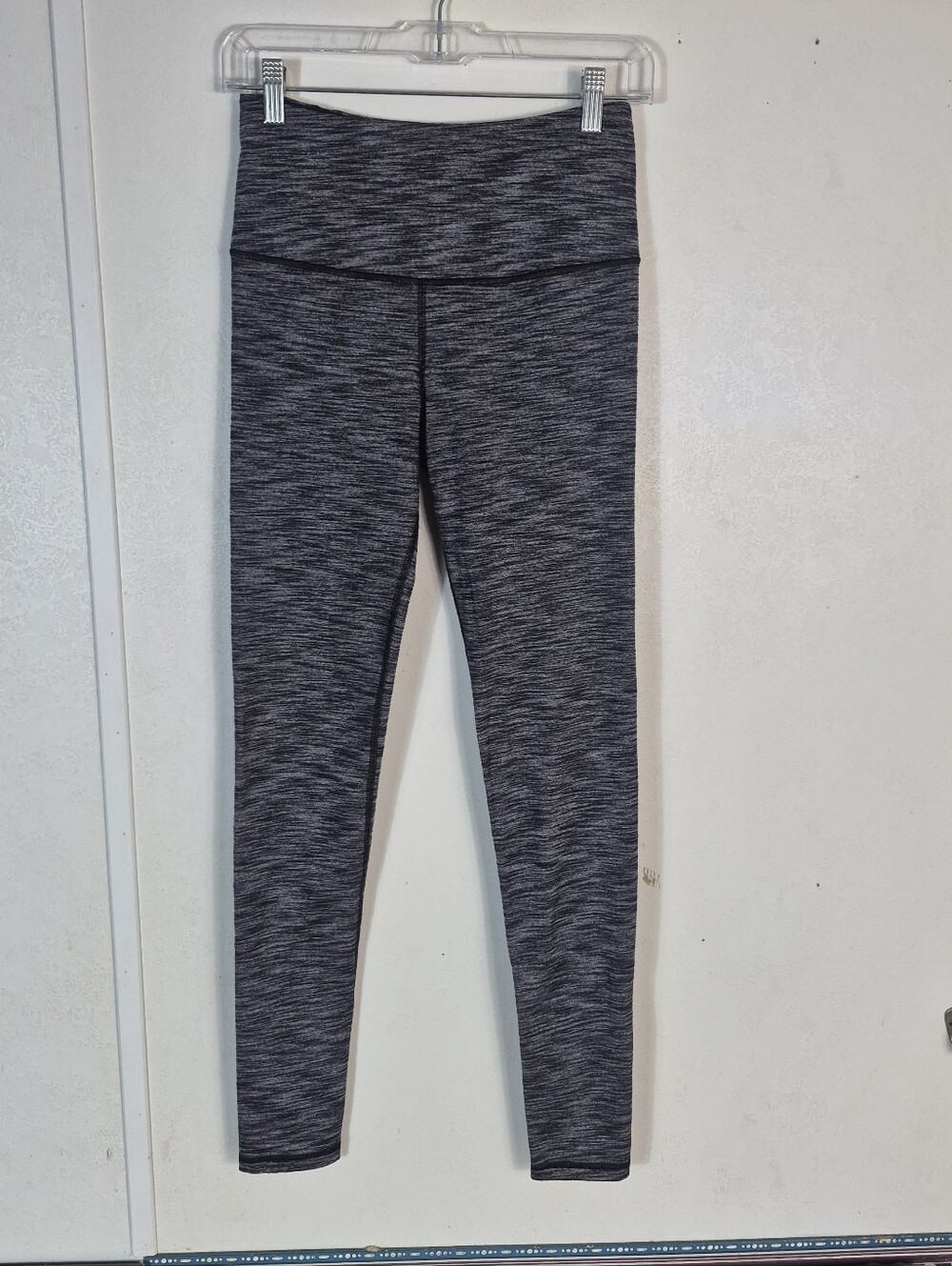 Victoria Sport Knockout By Victoria's Secret Tight SL Gray Striped Leggings S